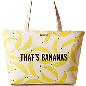 Hot! Kate spade that’s banana tote